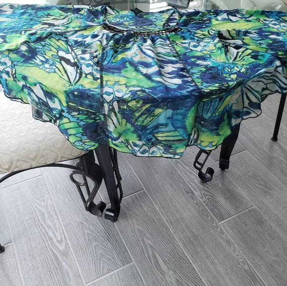 Style & Co Bohemian Top Batwing Sleeves - Picture 5 of 5